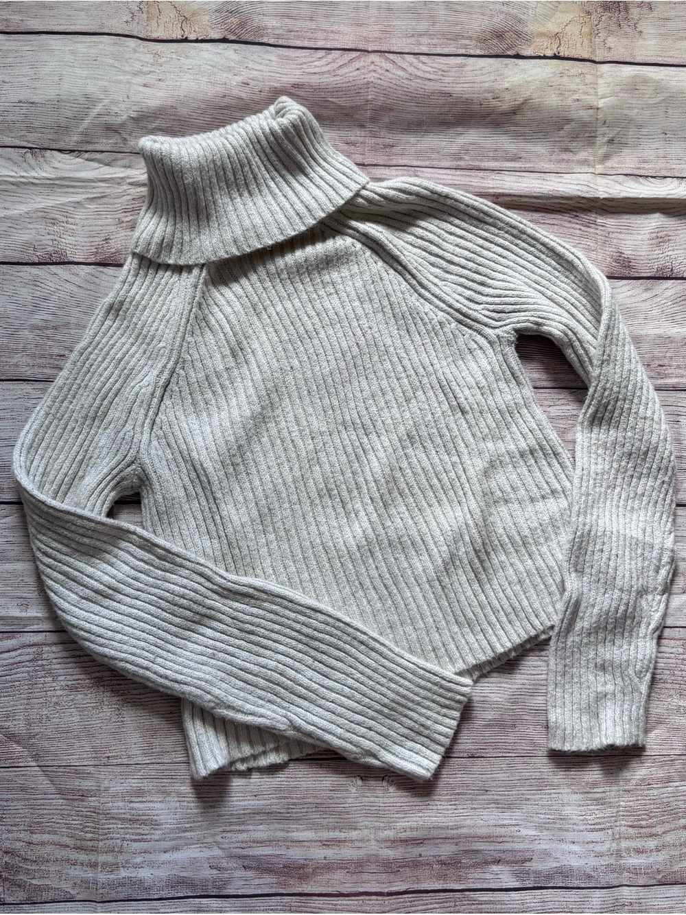 American Eagle Outfitters Ribbed Tunnel Neck Sweater
